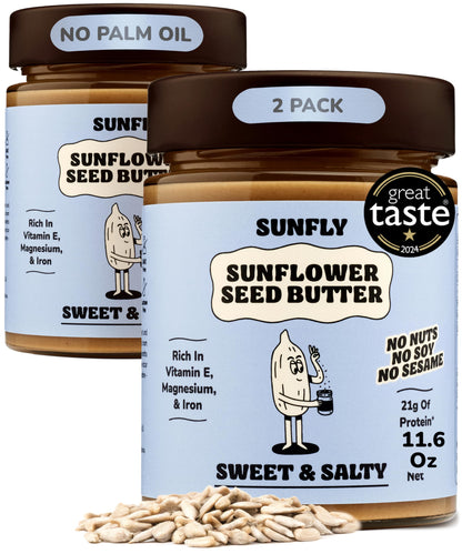 Sunflower Seed Butter Nut-Free High-Protein Spread