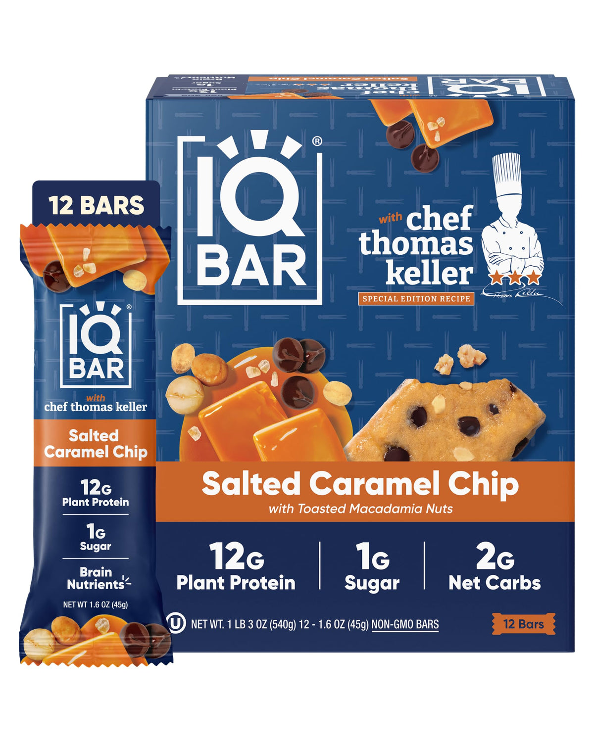Plant Protein Bars Low-Carb High-Fiber Snack