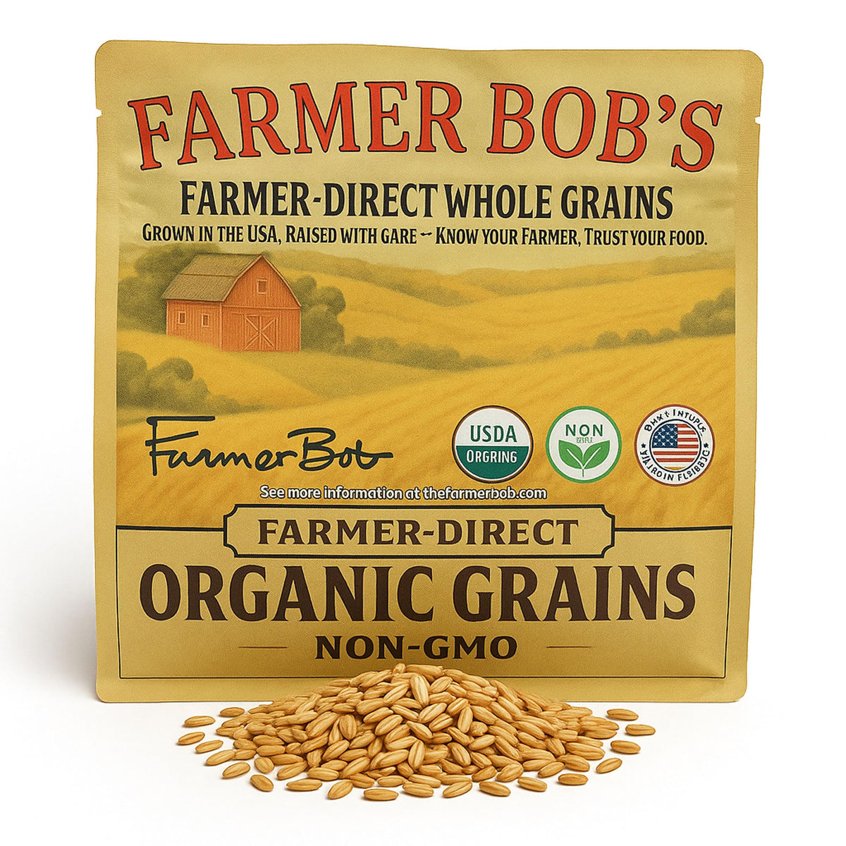 Organic Oats Whole Grain Breakfast Staple
