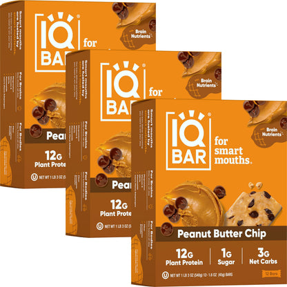 Plant Protein Bars Low-Carb High-Fiber Snack