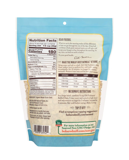 Bob's Red Mill Gluten Free Steel Cut Oats