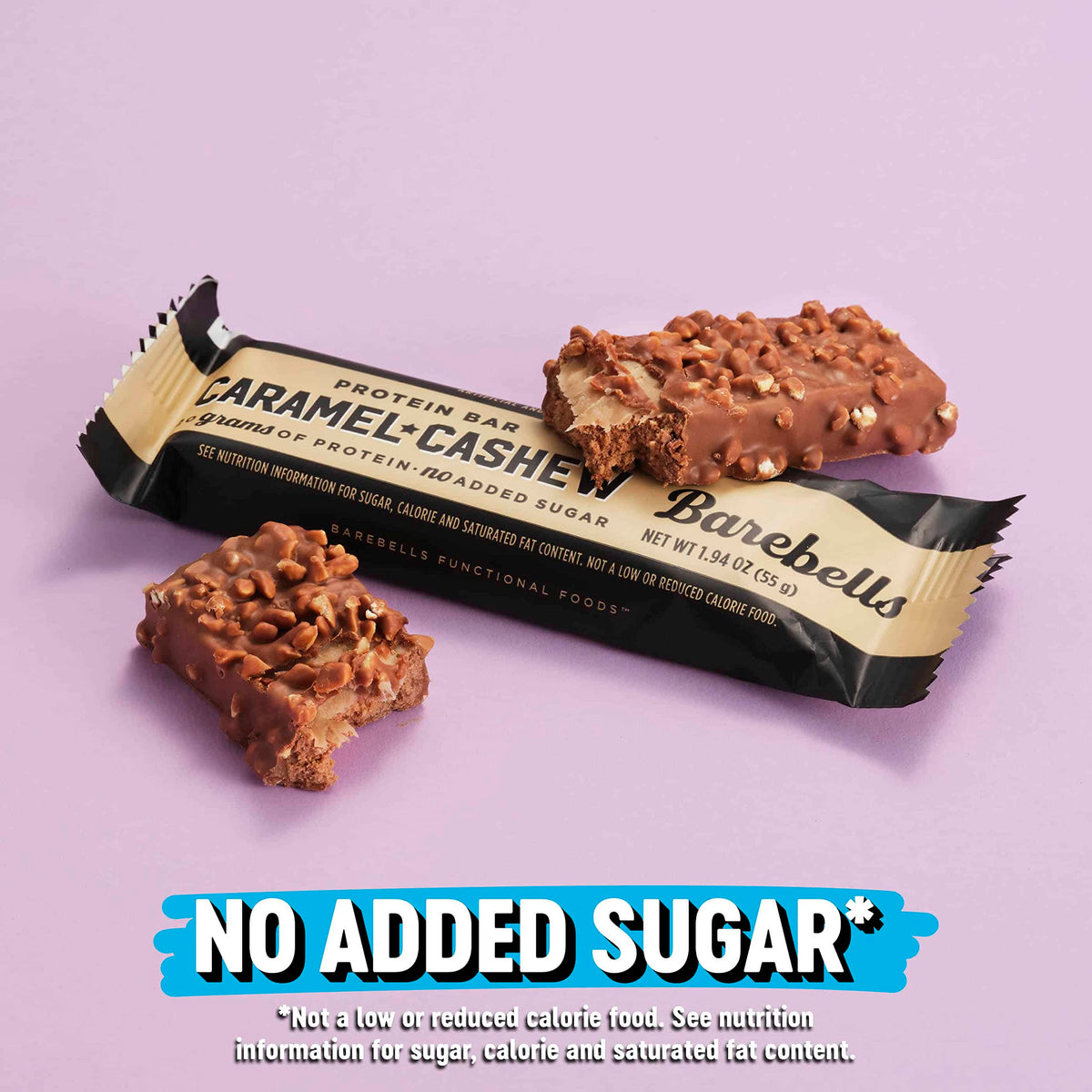 Caramel Cashew Protein Bars 20g Protein 24-Pack