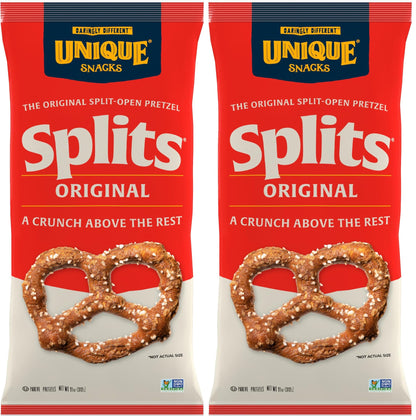 Homestyle Split Pretzels Non-GMO Classic Baked Snack