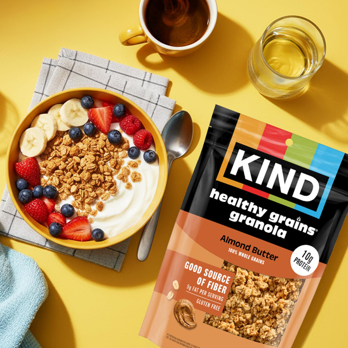 Almond Butter Dark Chocolate Granola