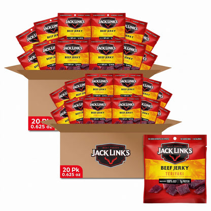 Teriyaki Beef Jerky Savory High-Protein Snack