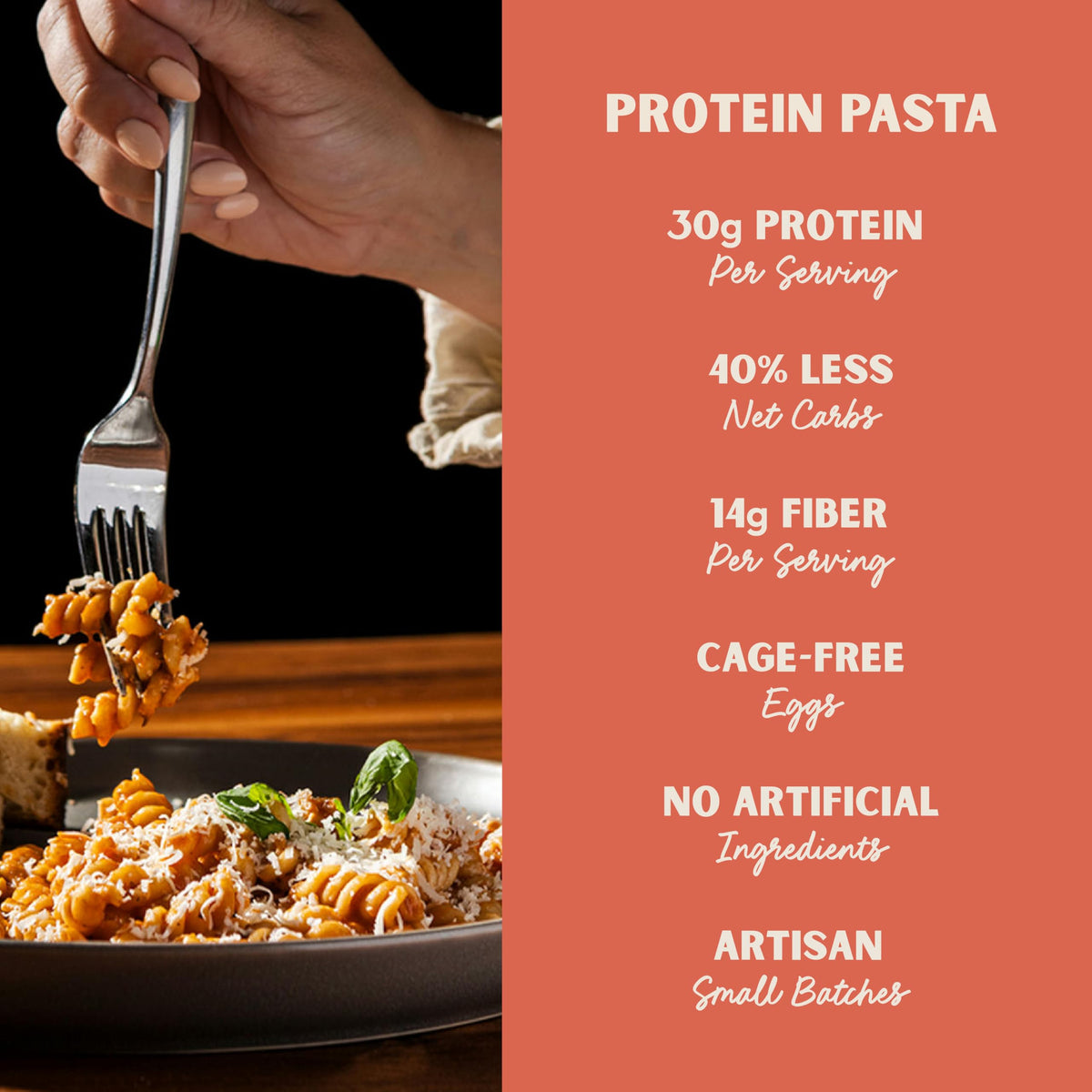 Protein Fettuccine 30g Protein Lower Carb