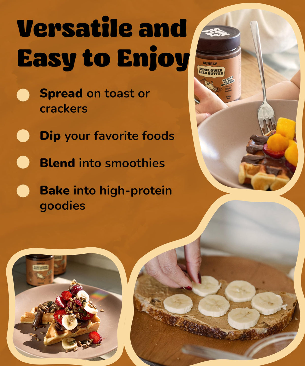 Sunflower Seed Butter Nut-Free High-Protein Spread