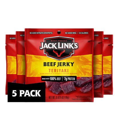 Teriyaki Beef Jerky Savory High-Protein Snack