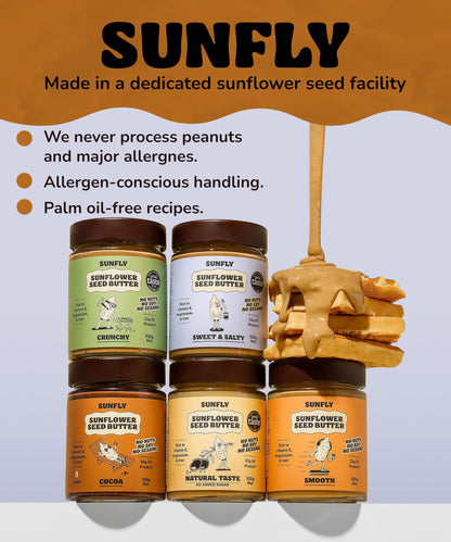 Sunflower Seed Butter Nut-Free High-Protein Spread