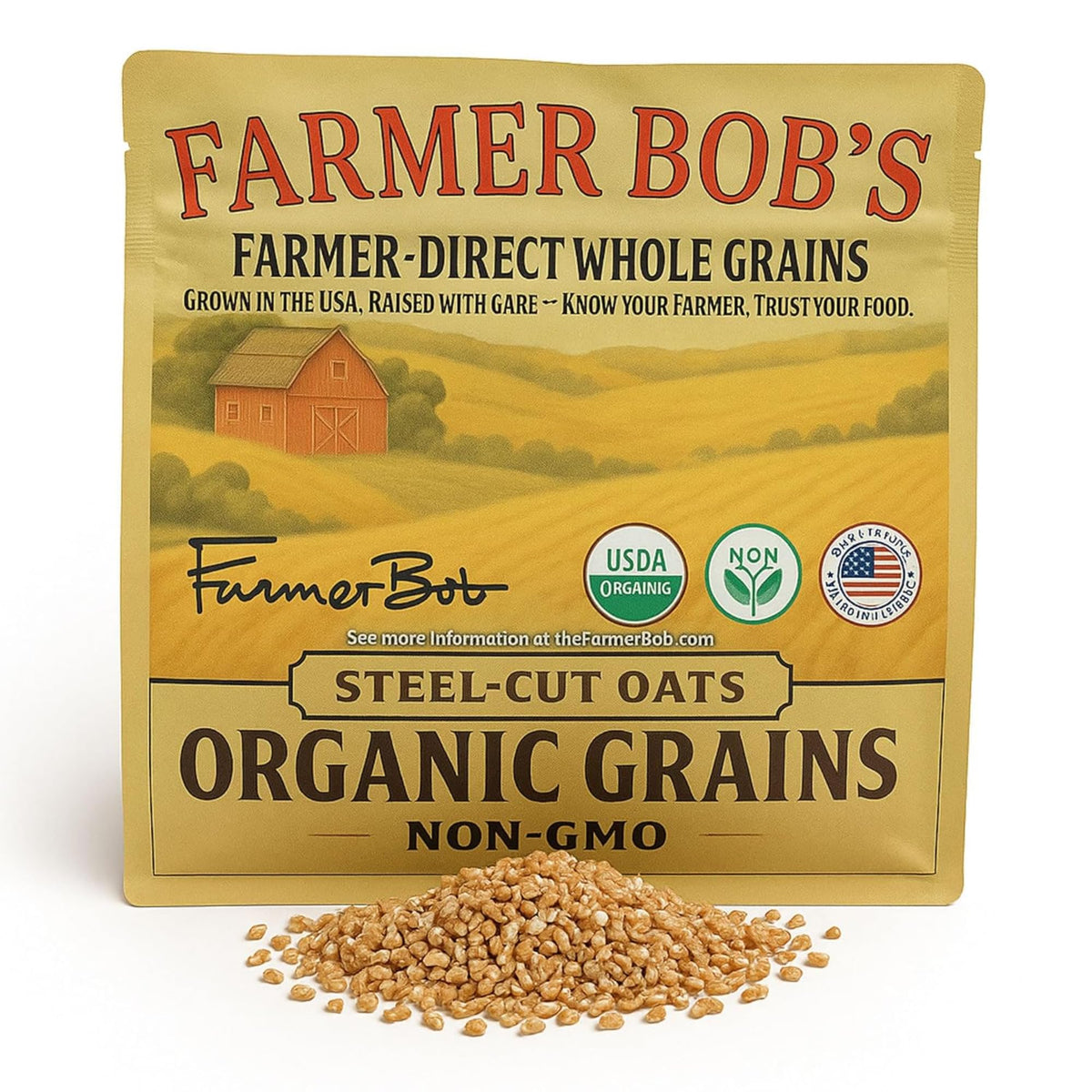 Organic Oats Whole Grain Breakfast Staple