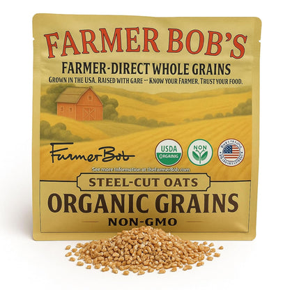 Organic Oats Whole Grain Breakfast Staple