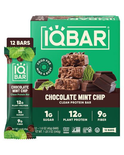 Plant Protein Bars Low-Carb High-Fiber Snack