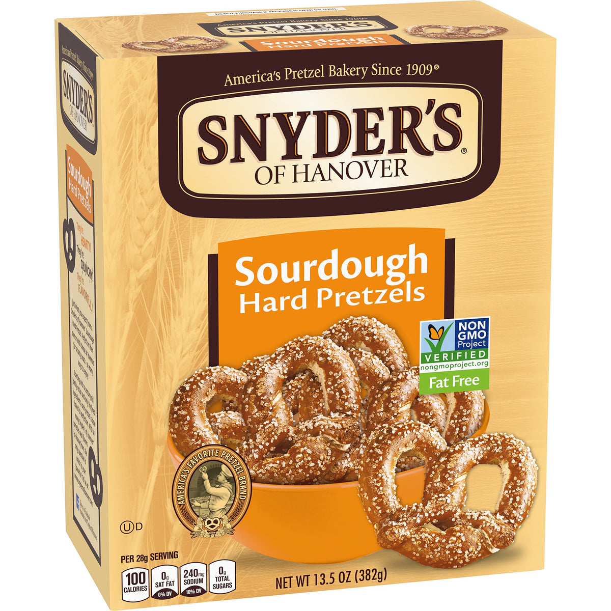 Sourdough Hard Pretzels Classic Crunch 12-Pack