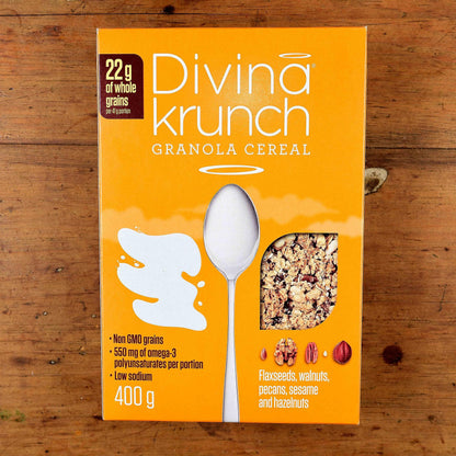 Flaxseed Nut Granola with Walnuts and Hazelnuts