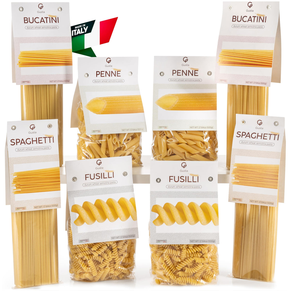 Bucatini Italian Pasta 24-Hour Slow-Dried in Italy