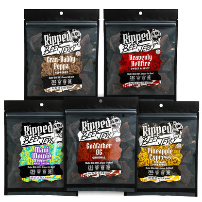 Beef Jerky Grass-Fed 20g Protein Made in USA