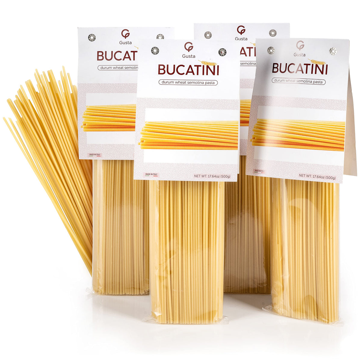 Bucatini Italian Pasta 24-Hour Slow-Dried in Italy