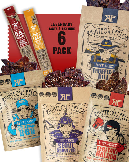 Beef Jerky High Protein Gluten-Free Snack