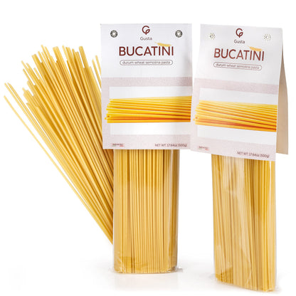 Bucatini Italian Pasta 24-Hour Slow-Dried in Italy